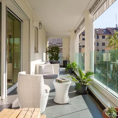 Luxury With Terrace - Forze Armate Апартаменты Милан